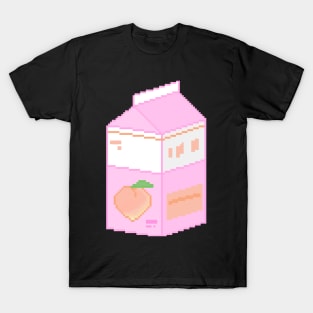 Peach Milk Pixel T-Shirt